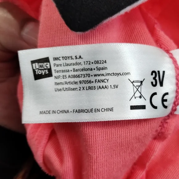 IMC Toys Cry Babies Fancy The Flamingo Bird doll Outfit Replacement Pink 11in - Picture 6 of 12